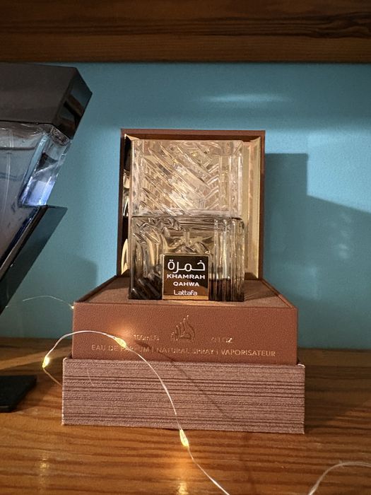 Zestaw Flakoników Perfum / Sampler – Bad Boy Cobalt, Khamrah Qahwa, Afnan, Artiscent