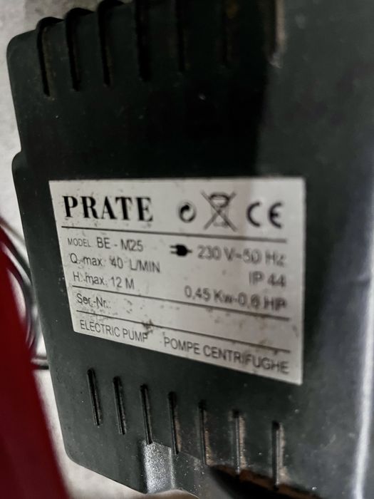 Transfega electrobomba