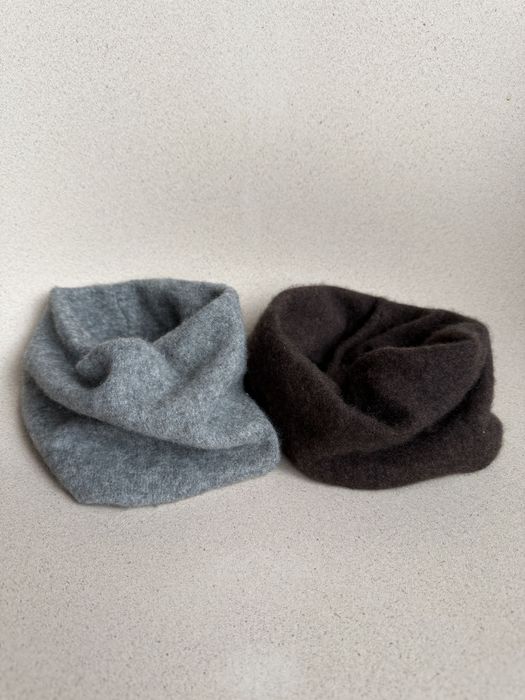 кашемировые шарф-снуд