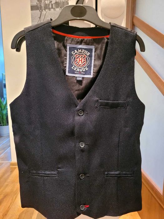 Kamizelka chłopięca do garnituru rozmiar 134