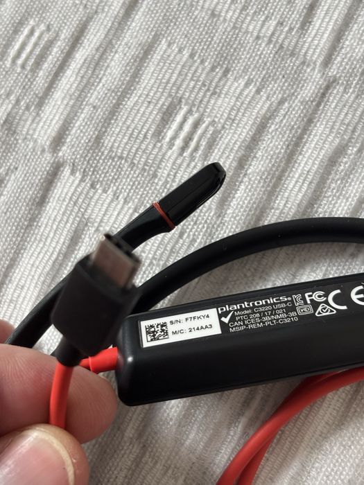 Headset Plantronics C3220 NOVOS