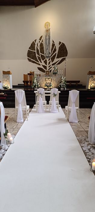 Biały dywan, ślub, wesele, dekoracje ślubne, dekoracją kościoła