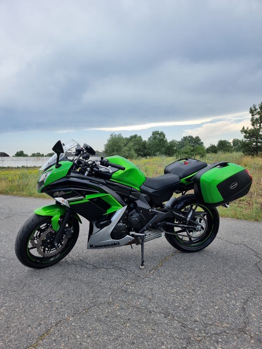 Багажники (Гофри) на kawasaki Ninja