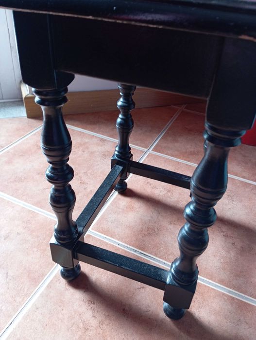 Conjunto de 3 mesas pretas
