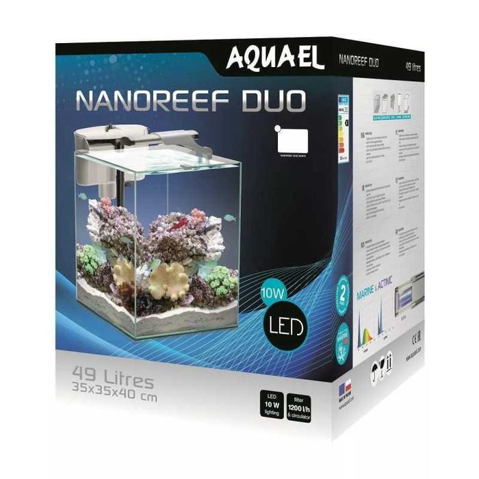 Aquário de agua salgada AquaEL Set Nano Reef Duo 35 2.0 (NOVO)