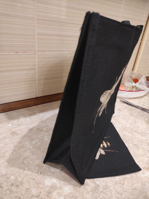 Сумка жіноча, чорного кольору, господарська ,авоська