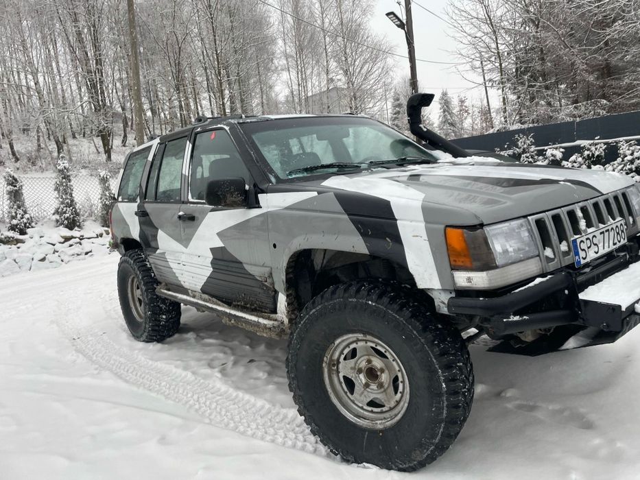 Jeep po generalnym remoncie z nowym gazem