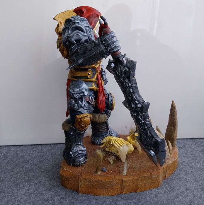 Darksiders - War, 3D PLA, diorama, playstation