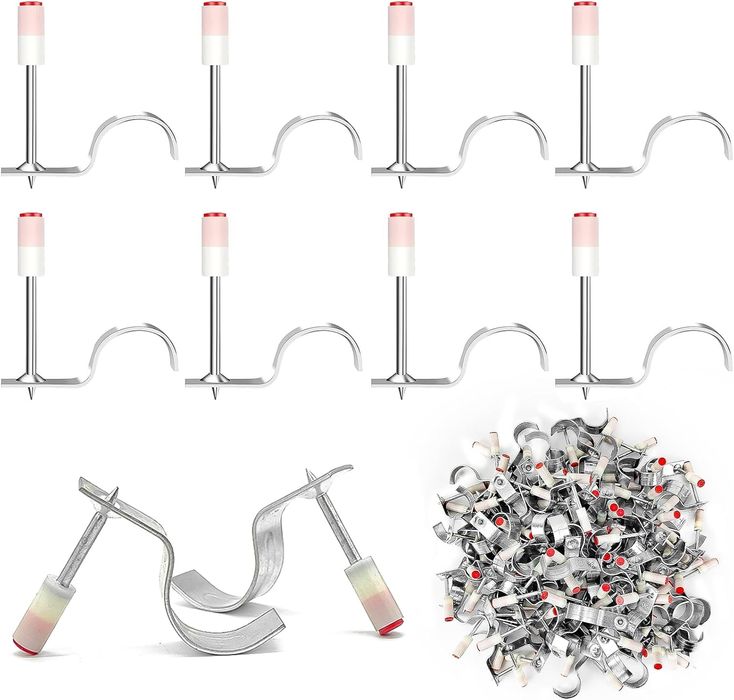 Pregos com ou sem braçadeira para pistola