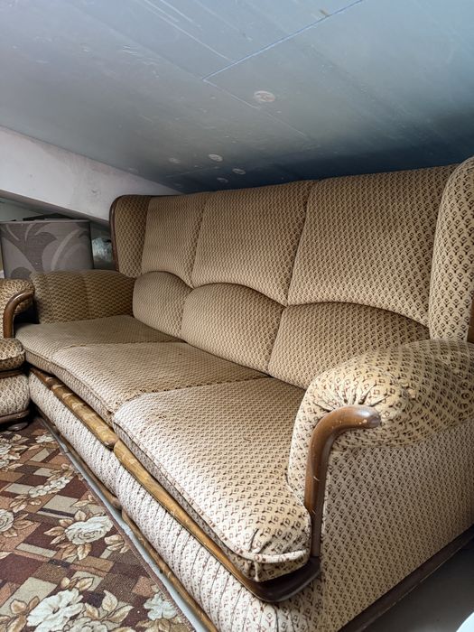 Sofa com duas poltronas