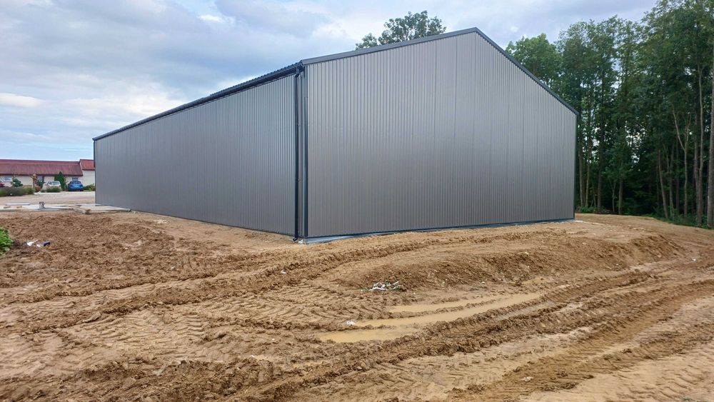 Hala stalowa magazynowa 15x30x5 SystemSPAW