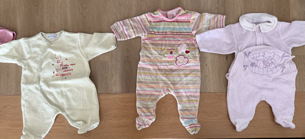 Lote de roupa bebé 0 - 1 mês