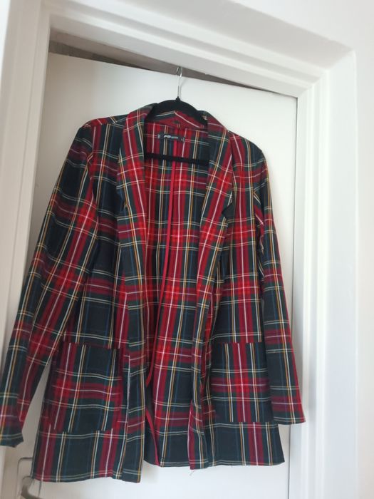 Marynarka damska w kratkę