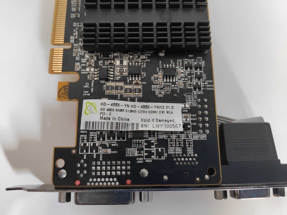 Placa Gráfica Sapphire ATI Radeon HD 4550 PCIe x16 512MB