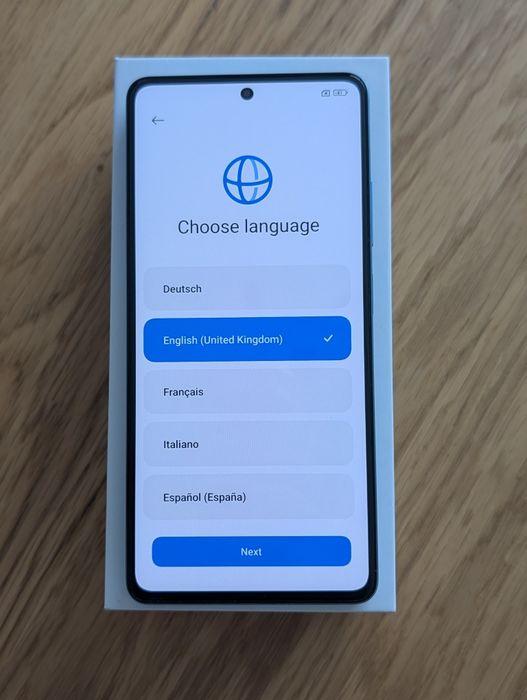 Xiaomi Redmi Note 12 Pro 5G 8/256 GB Sky Blue + nowe etui i szkło hartowane