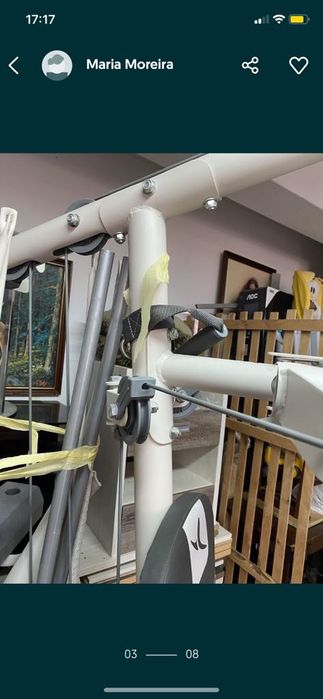 Máquina de musculação multifunções
