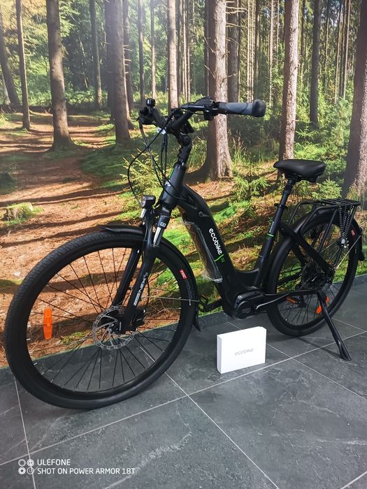 Rower elektryczny D2 city Black ecobike