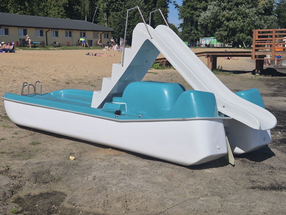 Rower wodny platforma ze zjeżdżalnią  6cio osobowy od Jovi