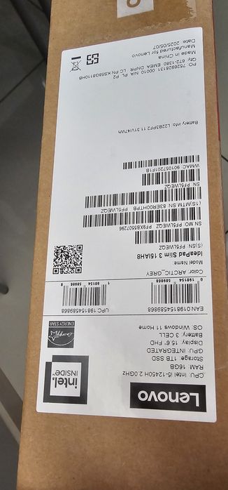 Nowy laptop Lenovo i5 1TB z gwarancją