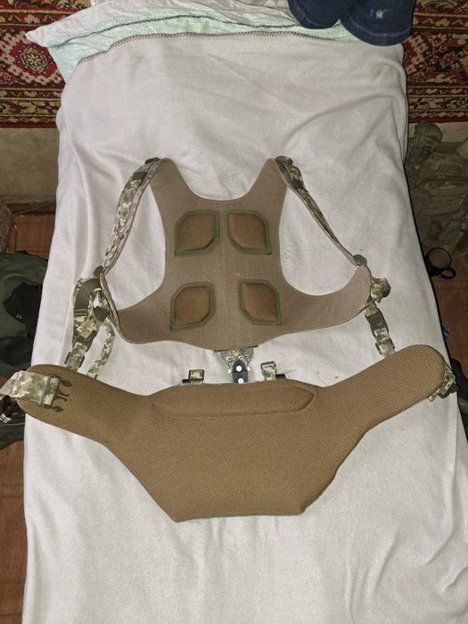 Розвантаження бронежелету з захистом 2 класу