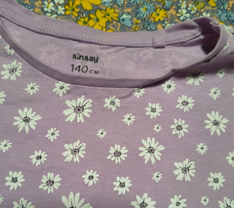 Zestaw bluzeczek Sinsay, Next, Topolino roz. 134-140