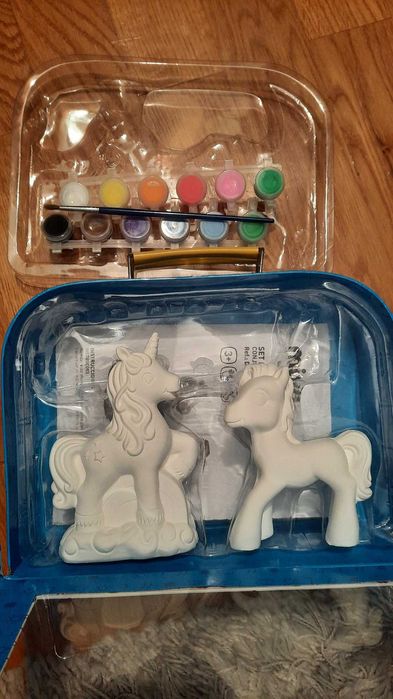 Set criança pinta que te pinta cerâmica - NOVO