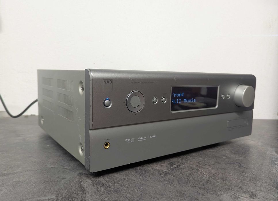 NAD T 747, ресивер 7.1.  2х110 Watt, 7x60 Watt.