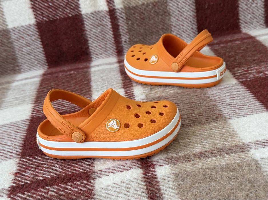 (Оригінал) дитячі крокси унісекс Crocs Crocband, розмір 24 (C8)
