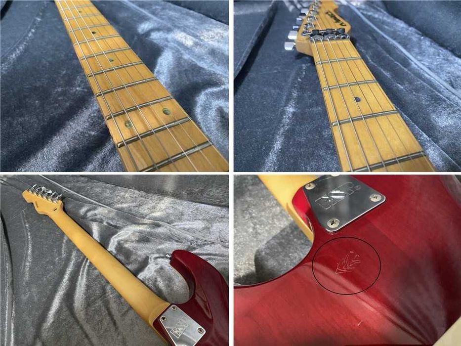 edwards snapper　E-SN-145FR USED Edwards by ESP Snapper E-SN-145FR STBC Black Cherry