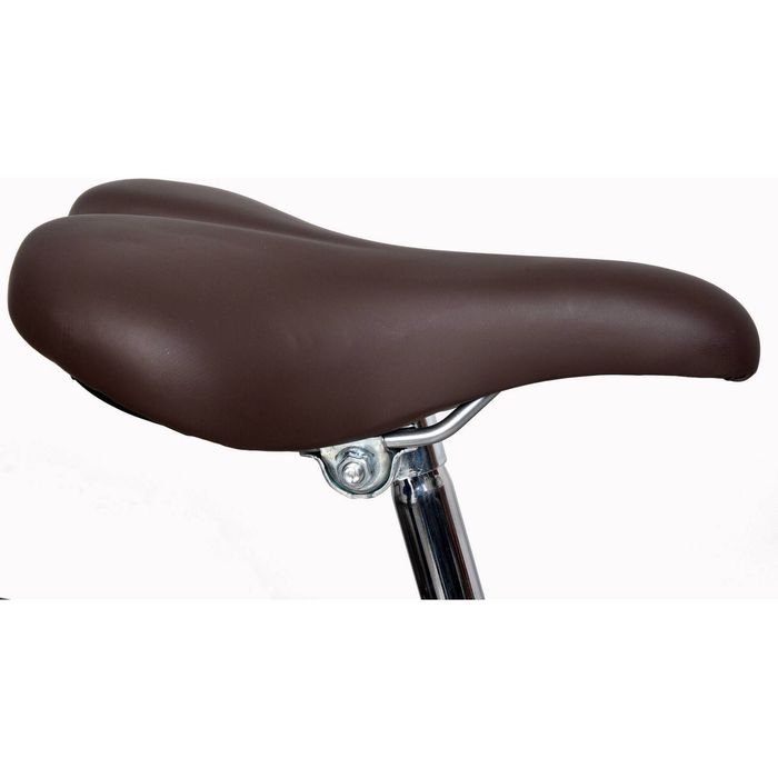 Bicicleta Adulto com Cesto Amsterdam Roda 28'' 6V Preta BERG