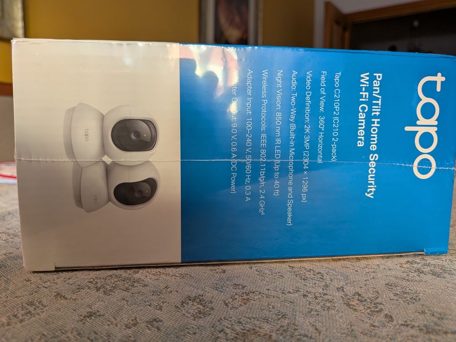 Câmeras (2) de vigilância Wi-fi