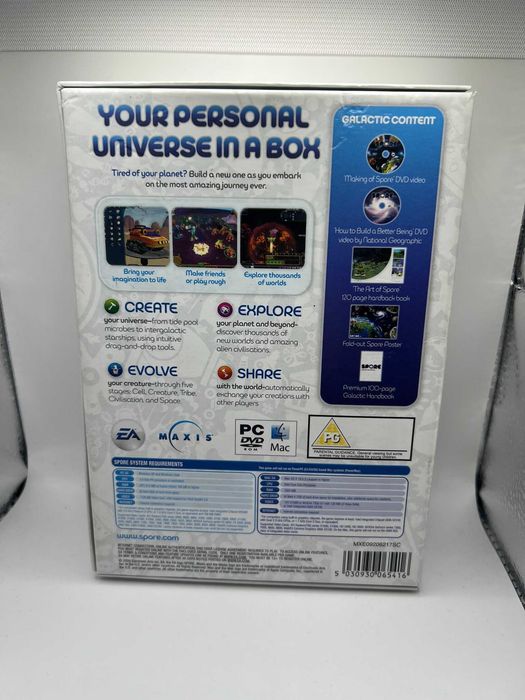 Spore galactic edition - gra PC MAC OS !