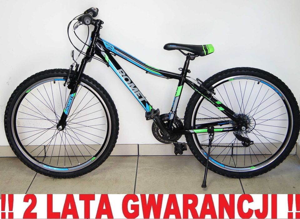 Rower górski ROMET RAMBLER JR 26'. NOWE opony !! Stan : BDB !!