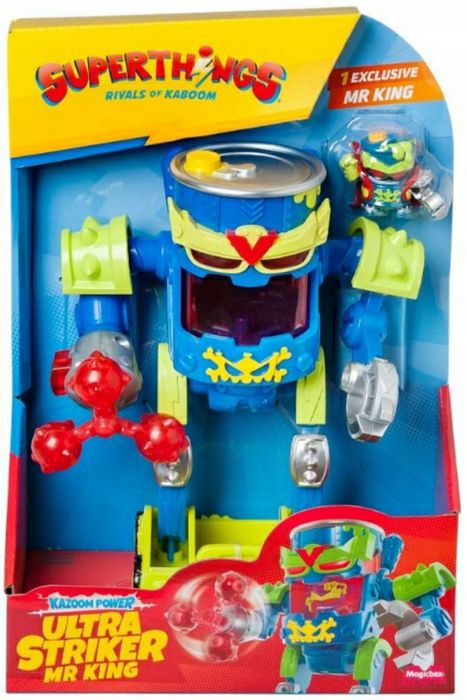 Super Zings Super Things Rivals of Kaboom Ultra Striker Mr King