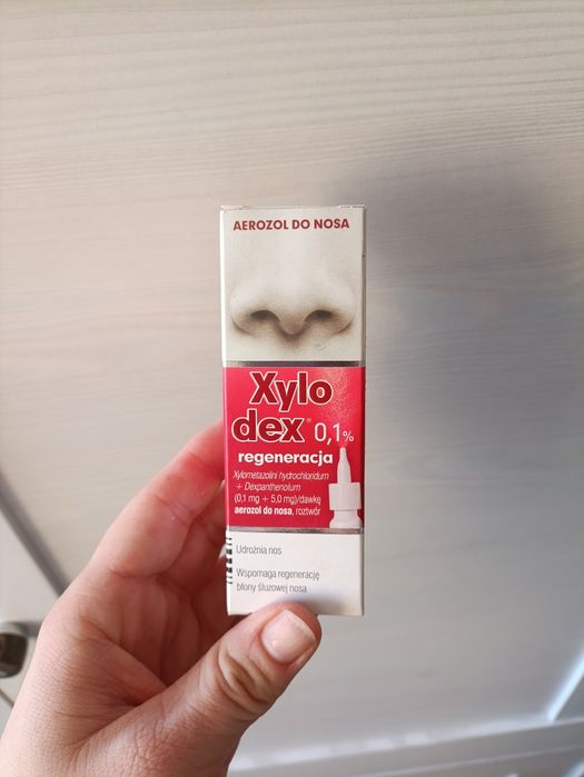 Aerozol do nosa xylo Dex regeneracja