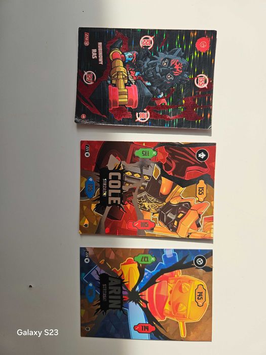 Karty Lego NINJAGO.
