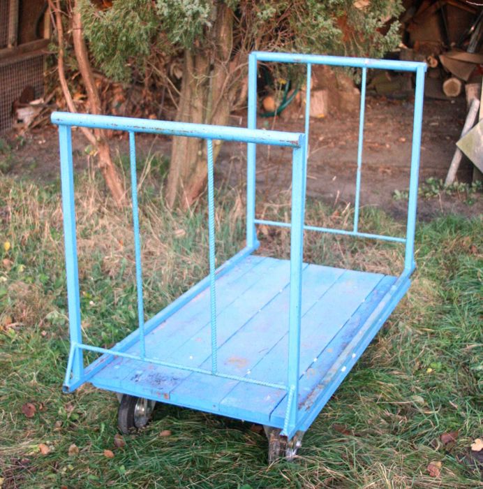 wózek platformowy budowlany paleciak