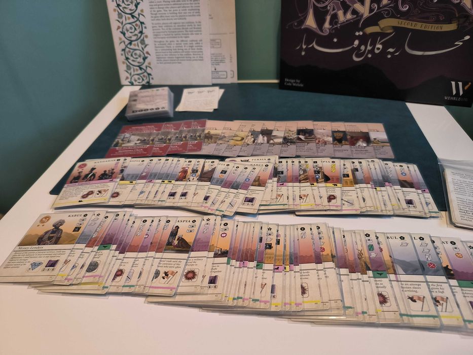 Gra planszowa Pax Pamir (Druga edycja) ENG + koszulki stan idealny