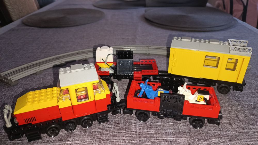 Lego Train 12v 7735 unikat pociąg system legoland lata 90-te kg