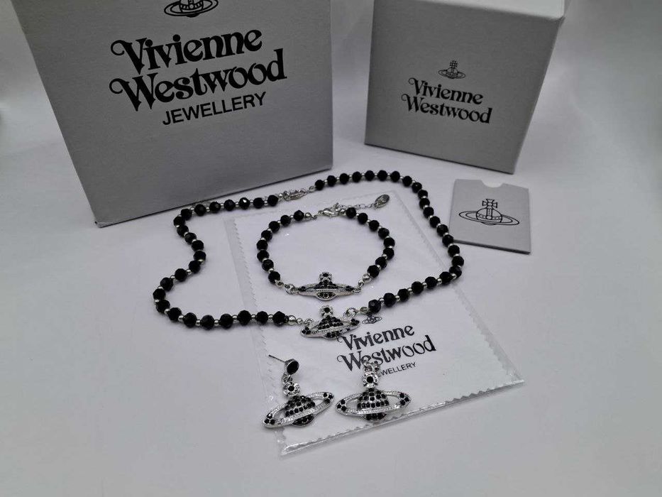 Набір Кольє + Браслет + Сережки Vivienne Westwood | Вивьен Вествуд