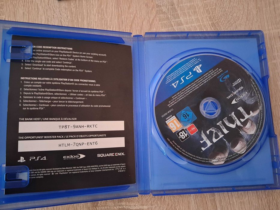 2 Gry PS4 Thief, Fallout 76 PL Okazja!!!