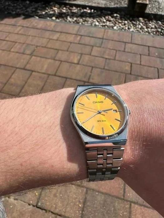 Casio MTP Yellow - Full Set