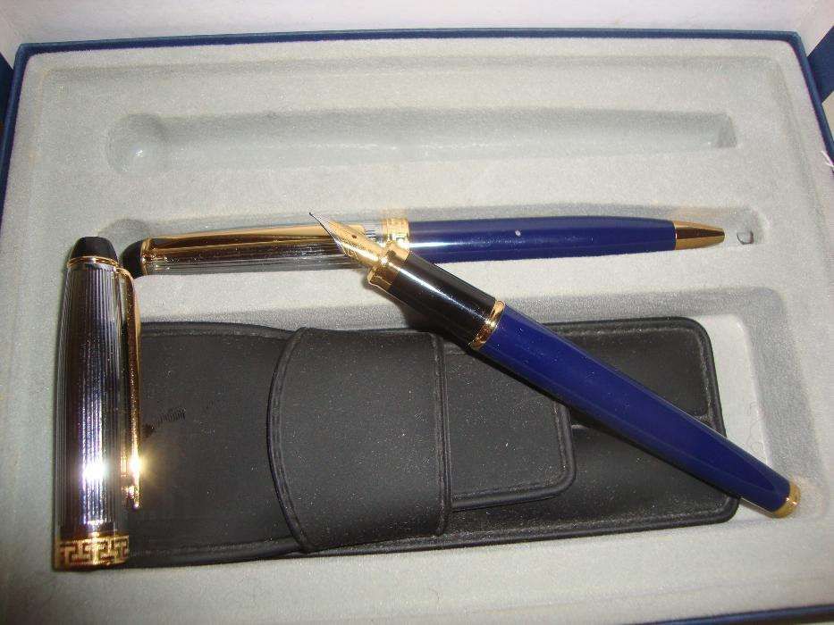 Caixa de Esferográfica com Bolsa própria (Nova)
