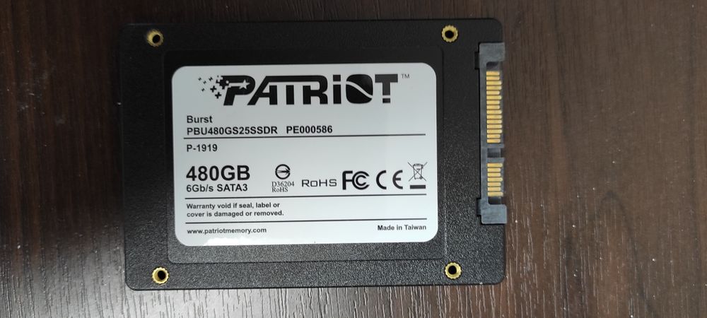 Неробочі диски hdd i ssd