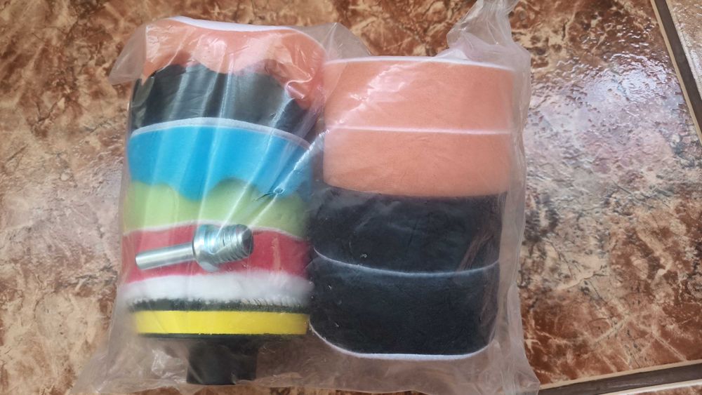 12шт Полировальные круги 125мм набор кругов для полировки 80мм