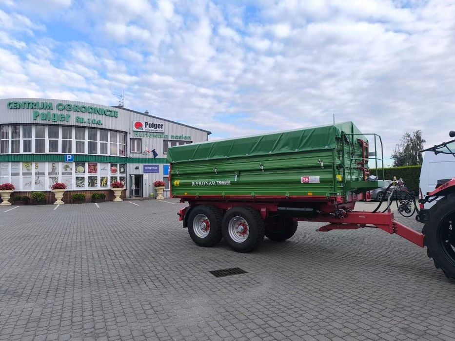 Przyczepa rolnicza tandem PRONAR T663/3 (10 Ton)