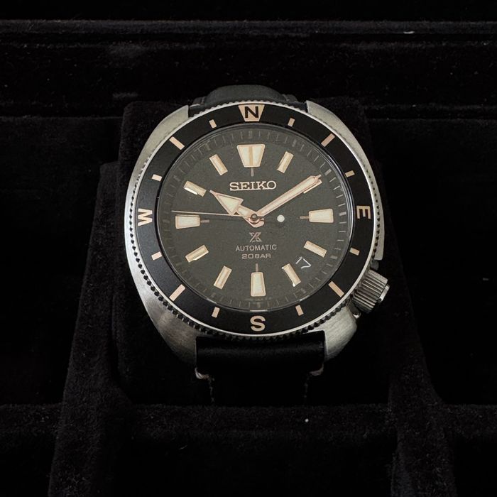 Seiko Prospex Turtle Black Land Tortoise 200M SRPG17K1