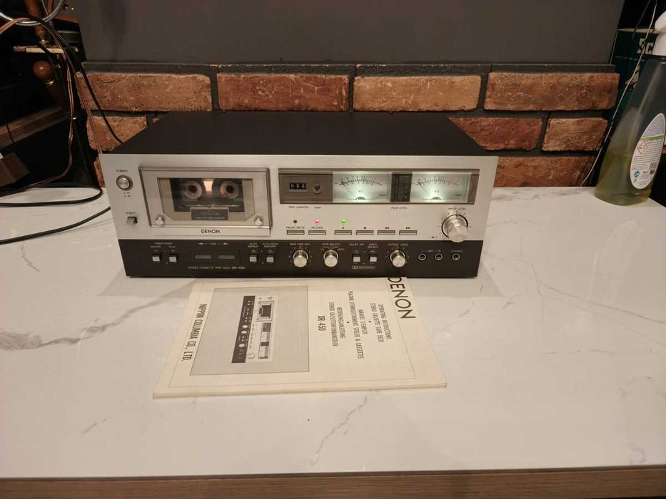 DENON DR-450 ! Kolekcjonerski magnetofon VINTAGE ! OKAZJA