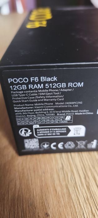 Poco F6 12/512 stan BDB