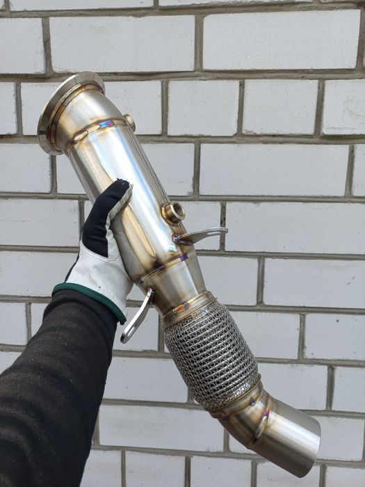 Даунпайп bmw f30 n20 Downpipe bmw f10 n20 f34 n20 bmw 328 428 f31